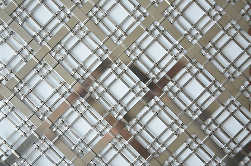 AR14A: Stainless Steel Decorative Metal Mesh Panels